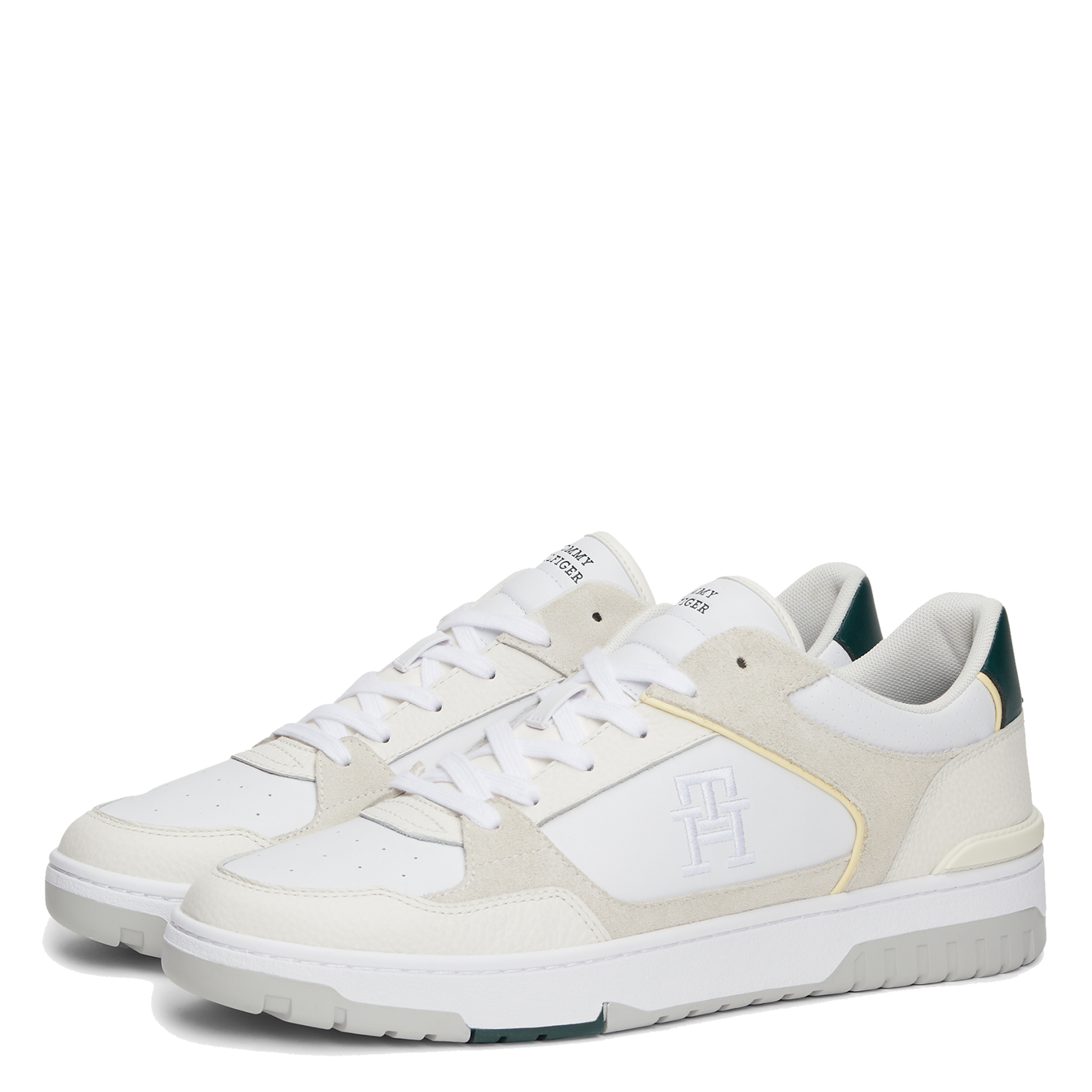 Baskets basses en cuir | Blanc