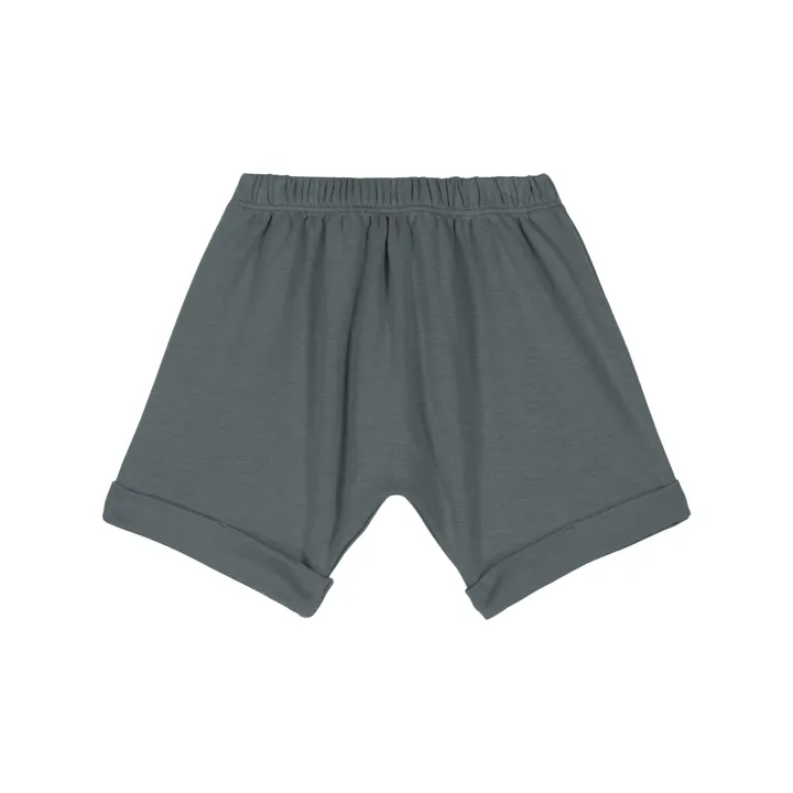 Studio Bohème Short Simon Jersey | Bleu gris