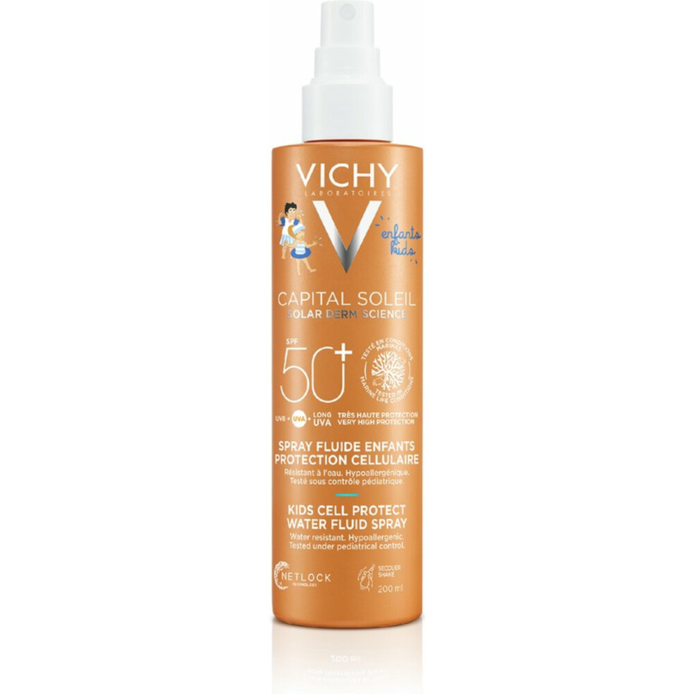 Vichy Capital Soleil Kids Cell Protect Spray SPF 50+ Gezicht en Lichaam200 ml