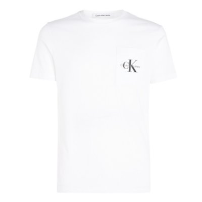 Tee-shirt à manches courtes homme Core Monogram Pocket Slim CALVIN KLEIN