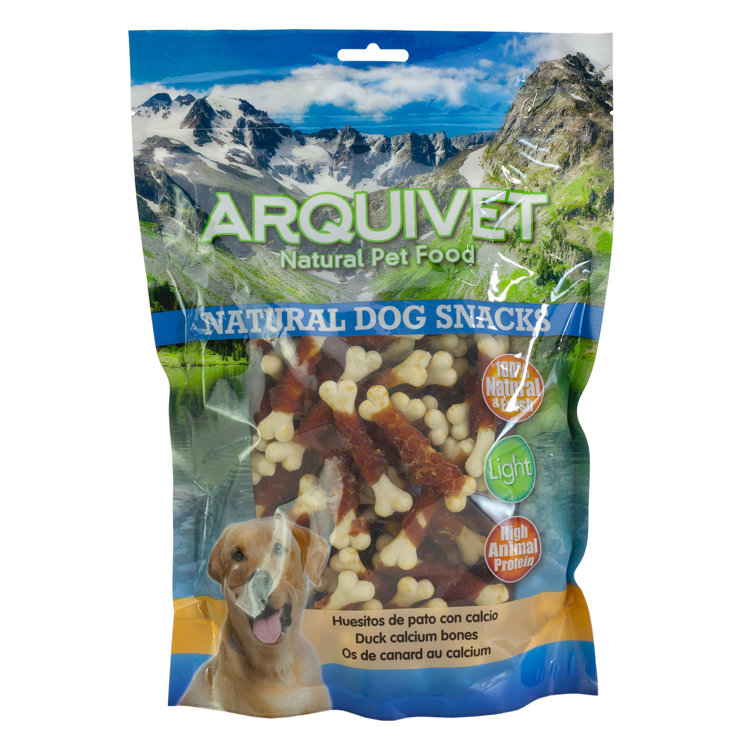 Ossos de pato com cálcio 1kg - Petiscos naturais