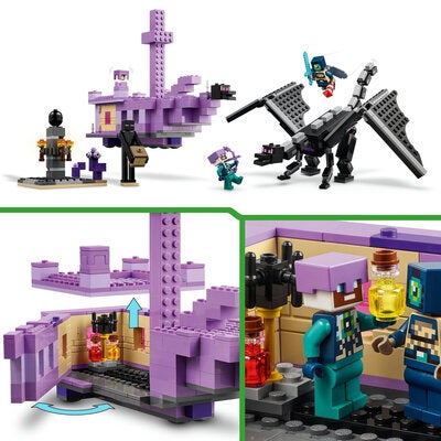 LEGO Minecraft 21264 Enderdrage og End Ship