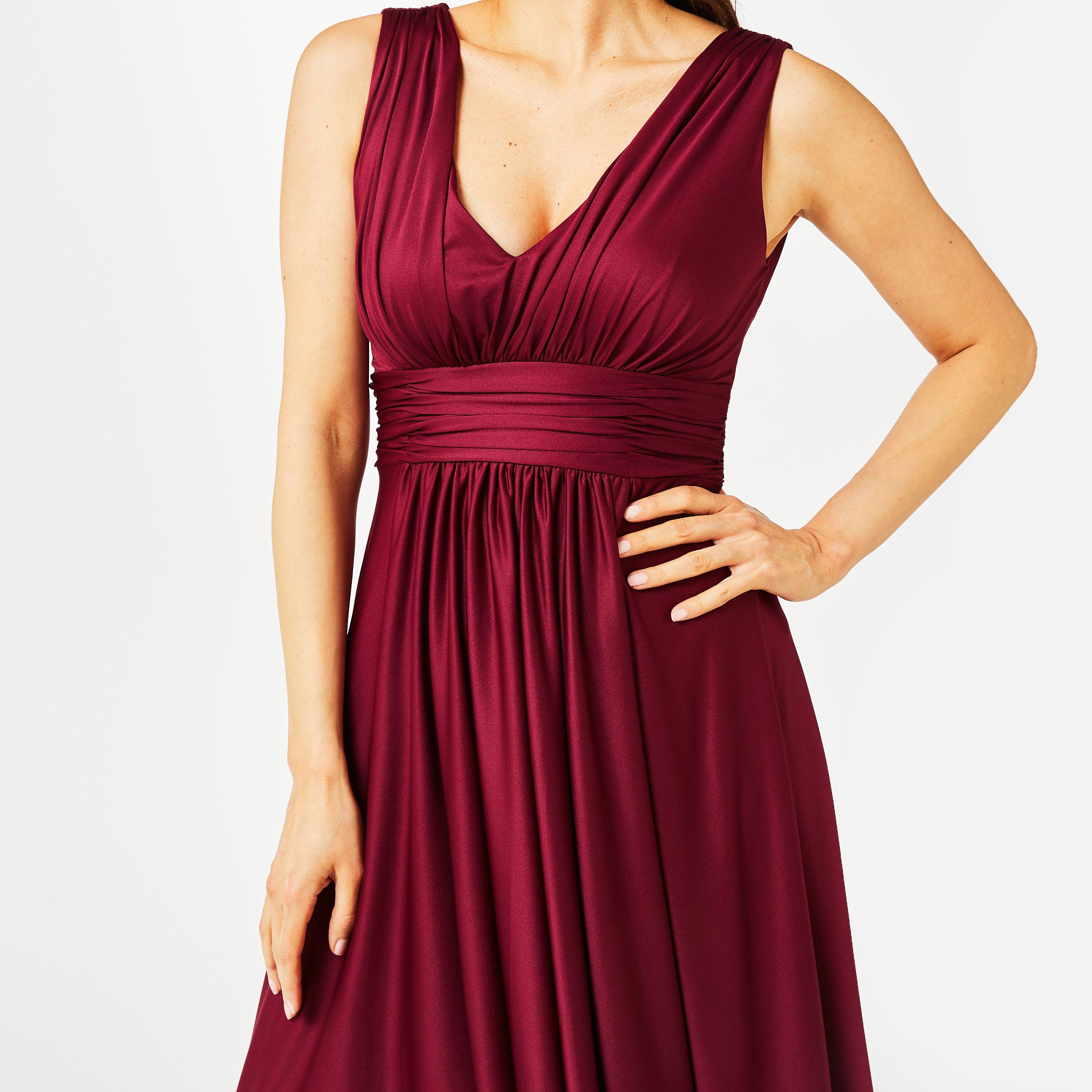 Biba Dip Hem Maxi Dress