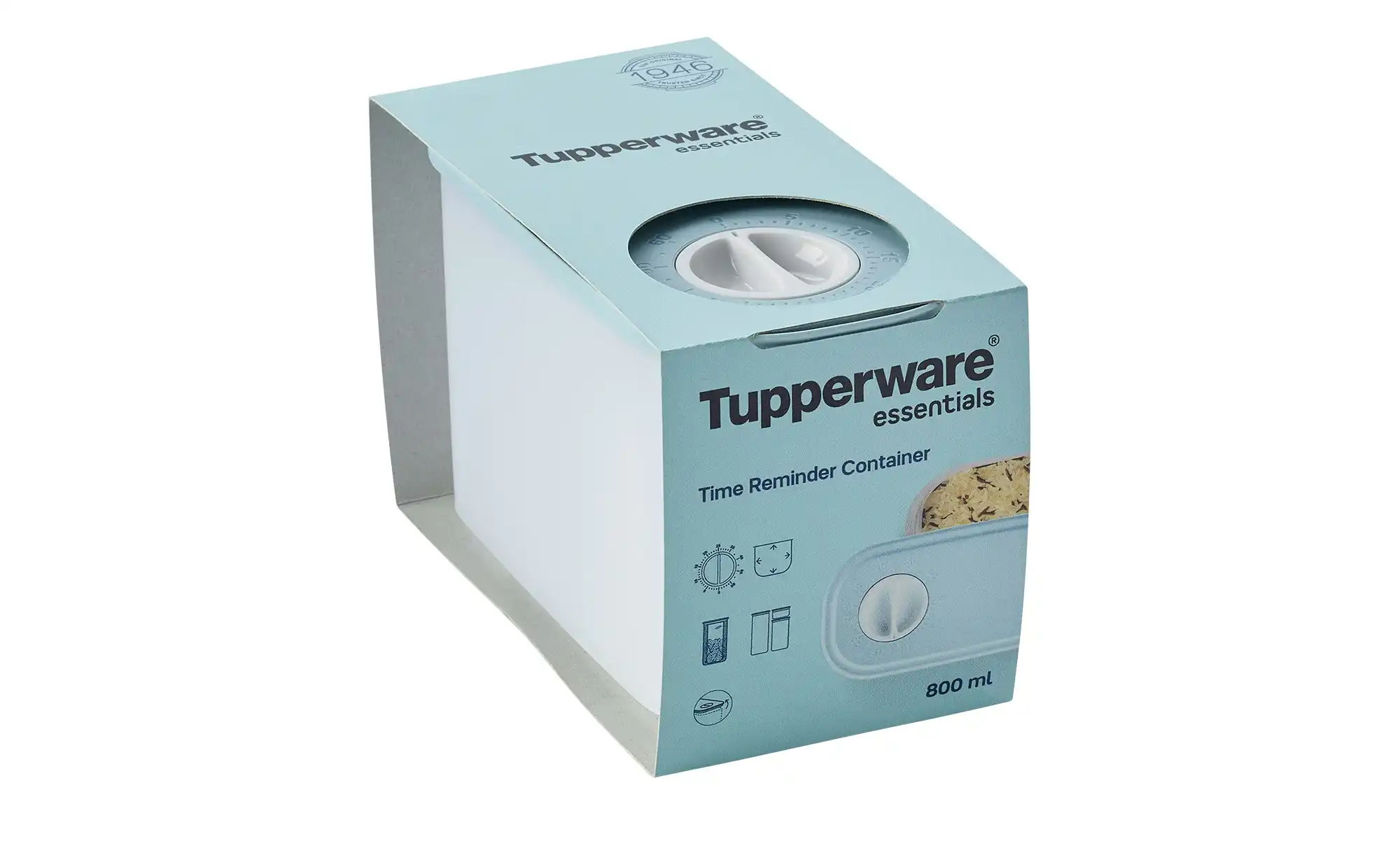 Tupperware Vorratsdose mit Timer  Zeitgenosse