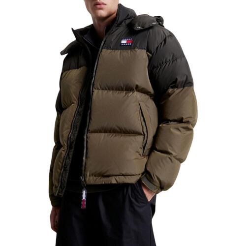 Tommy Jeans - TJM ALASKA COLORBLOCK PUFFER Verde