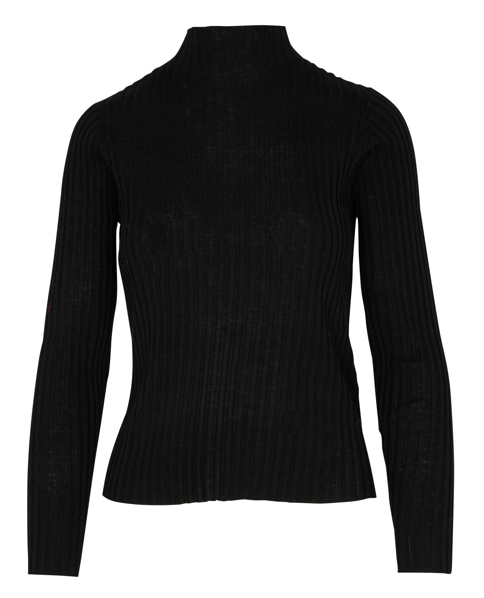 ELEANA - Pull col montant| Noir