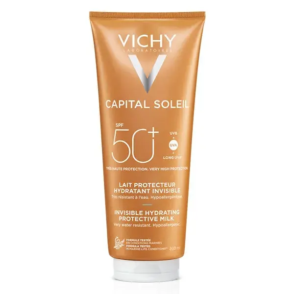 Vichy Capital Soleil Protetor Solar Leite Frescor FPS 50+ 300ml