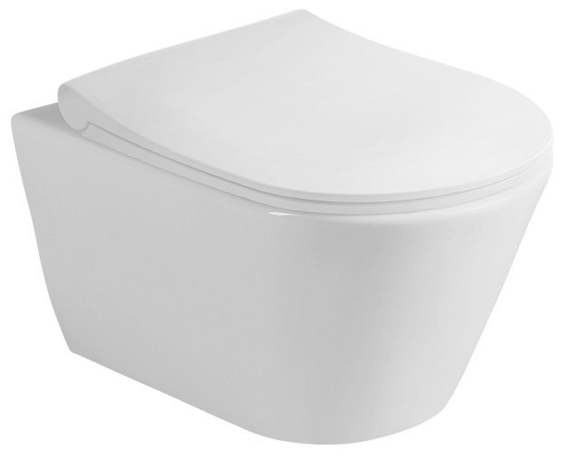 Sapho Avva toiletzitting softclose wit