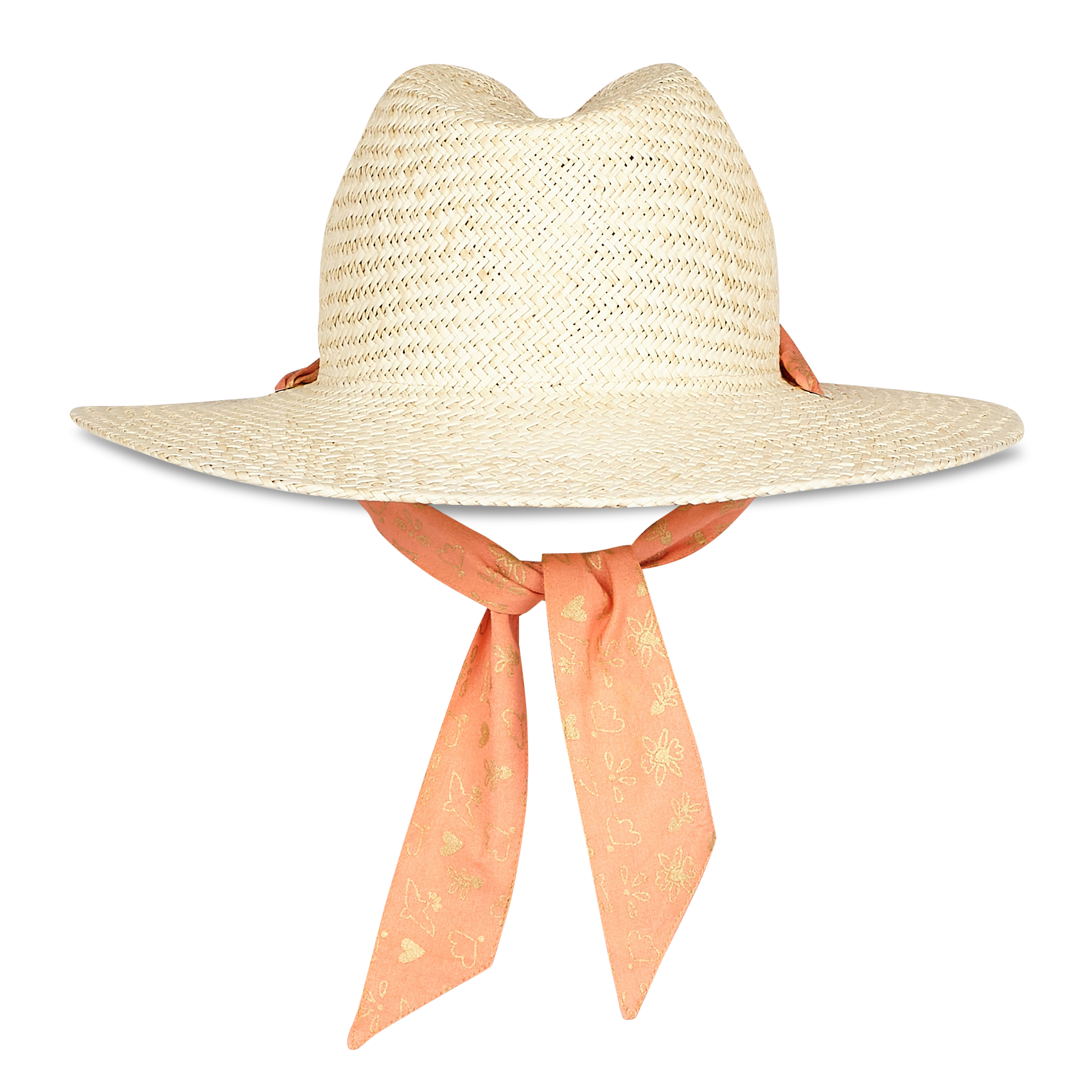 ROSALIE - Chapeau de paille| Rose