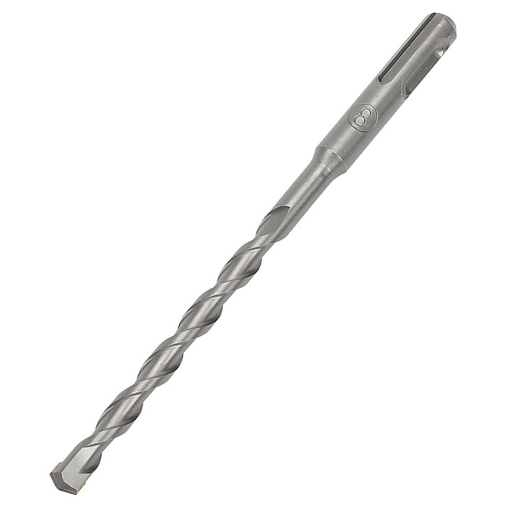 Foret béton Ø.8 x L.160 mm Universal en acier emmanchement SDS Plus