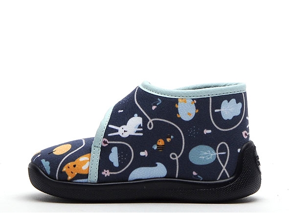 Bossi chaussons bebe galia  8367 bleu
