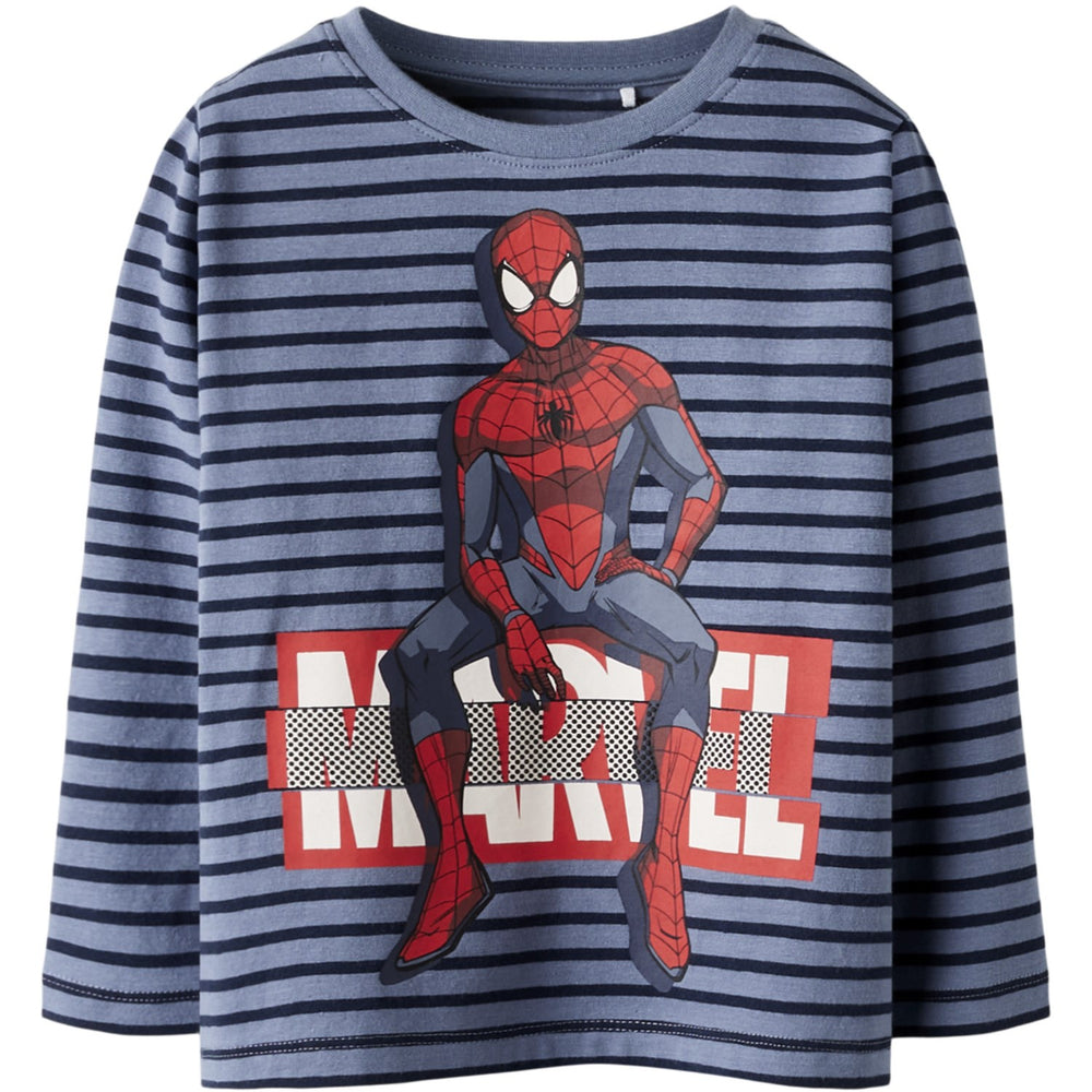 Køb Name It Flint Stone Nmmodys Spider Ls Nreg Top Mar