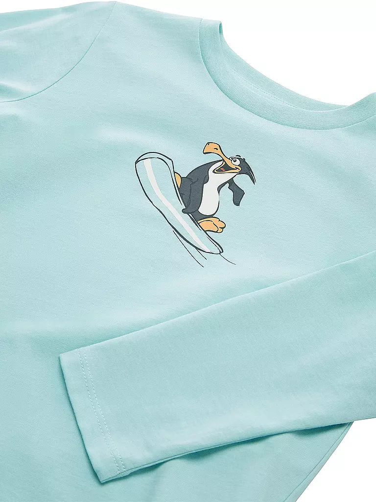 TOM TAILOR Jungen Langarmshirt  türkis