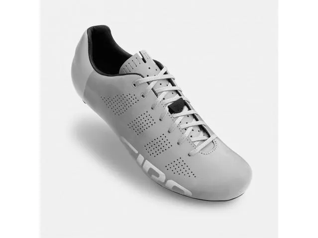Giro Empire ACC, Hanstik, Voksen, Landevejscykling, Sølv, Monokromatisk, Snørrelukning