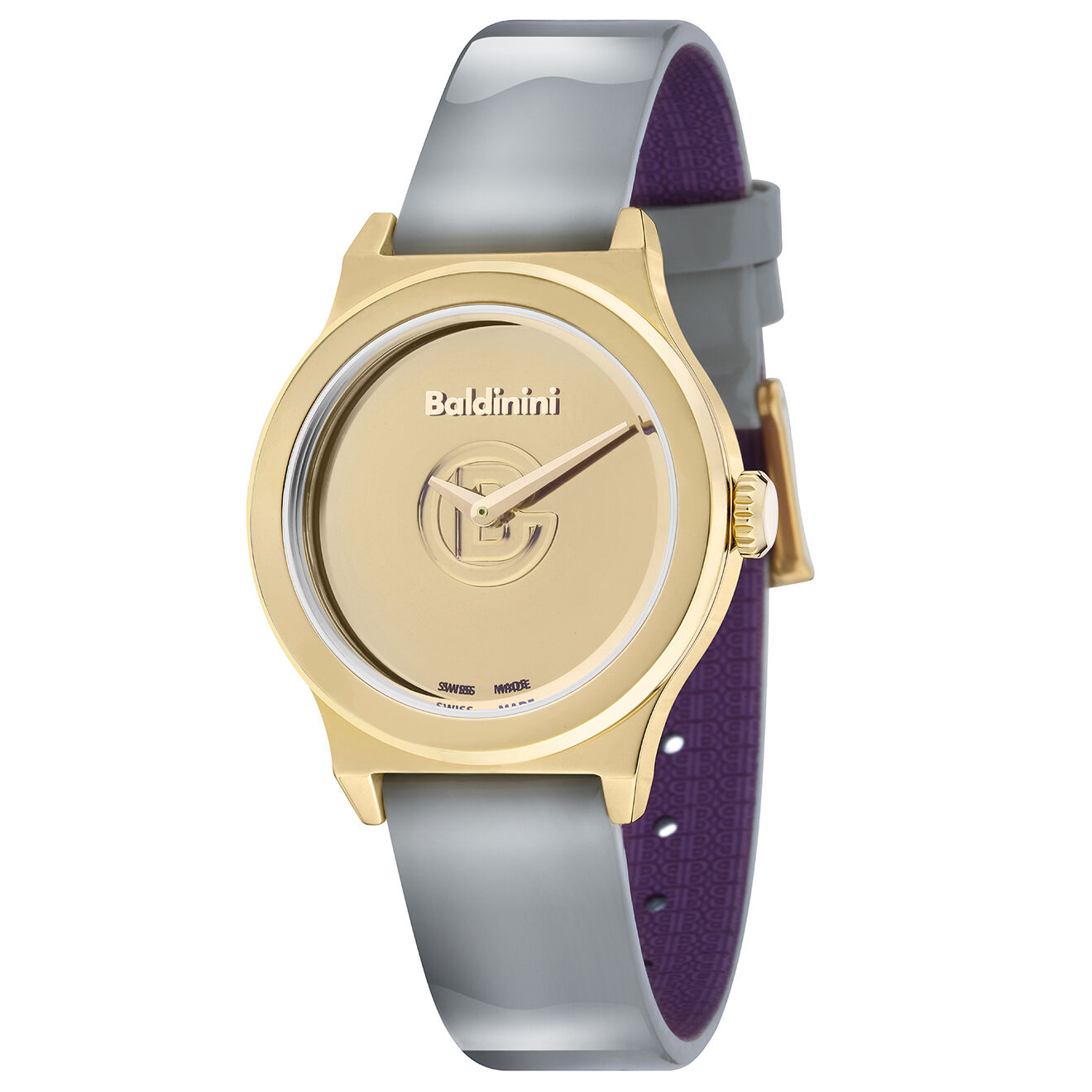 Baldinini Montre Femme en Cuir Gibi grise