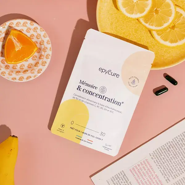 Epycure - Tratamento para Memória e Concentração - Melhora o Desempenho - 60 cápsulas