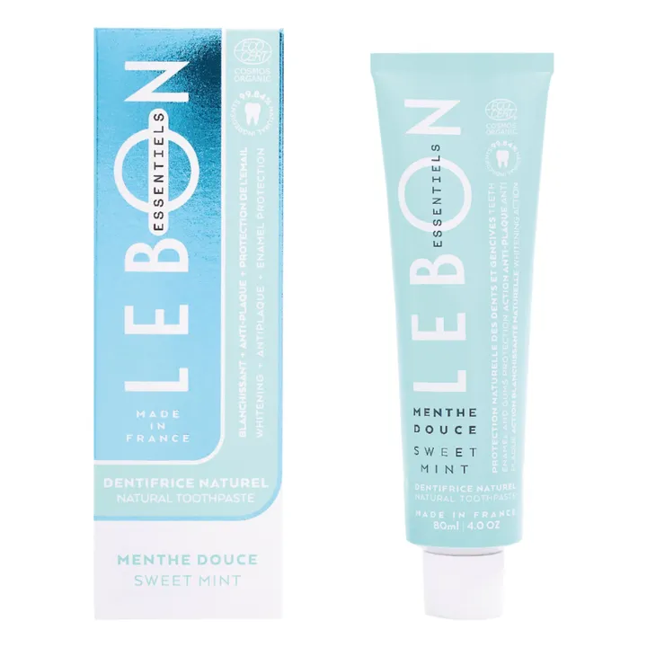 Lebon Dentifrice menthe douce Essentiels - 80 ml