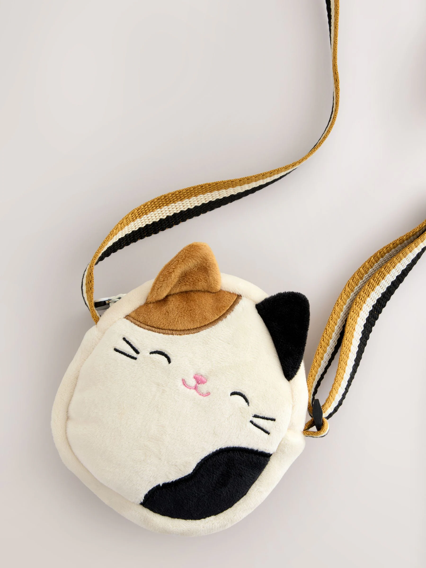 Bruin/crèmekleurig - Squishmallow Cat Cross Body Bag