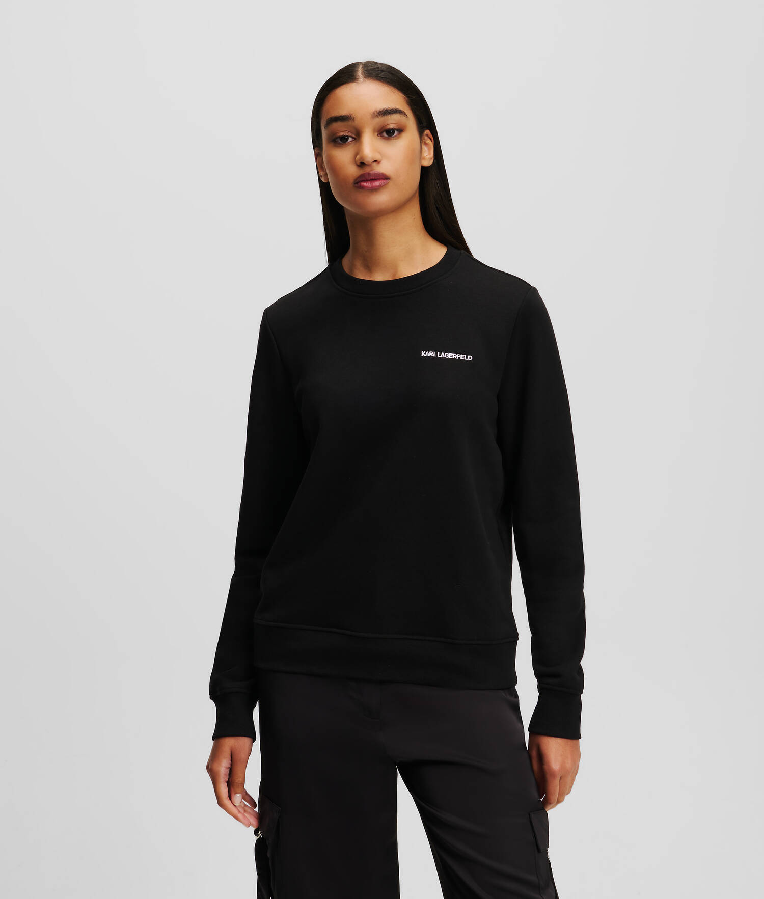 SWEAT-SHIRT À LOGO KARL - Noir