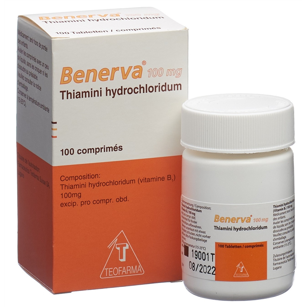 BENERVA Tabl 100 mg Ds 100 Stk