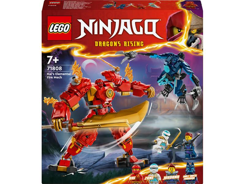 LEGO® Ninjago Kais Feuermech 71808 Neuartiger Mech mit Minifiguren