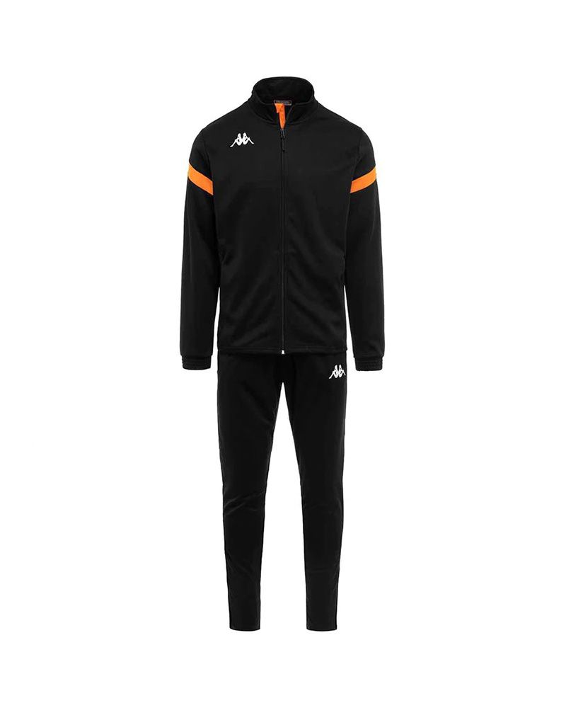 Ensemble de survêtement Kappa Dalcito Noir & Orange pour homme