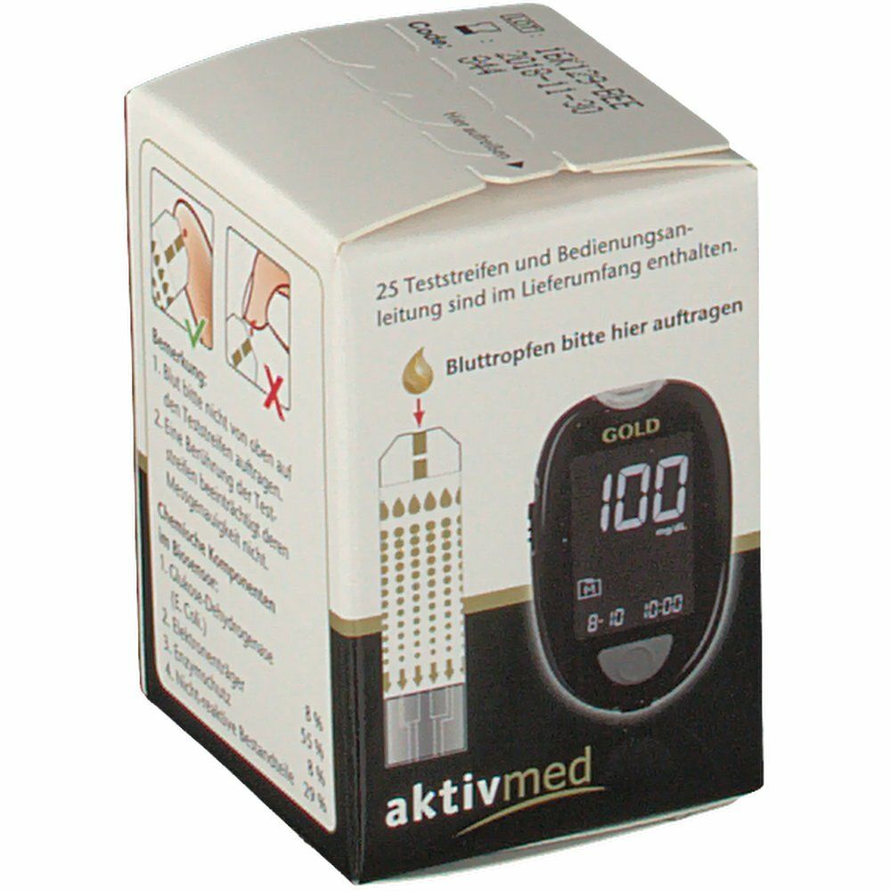 GlucoCheck GOLD Blutzuckerteststreifen