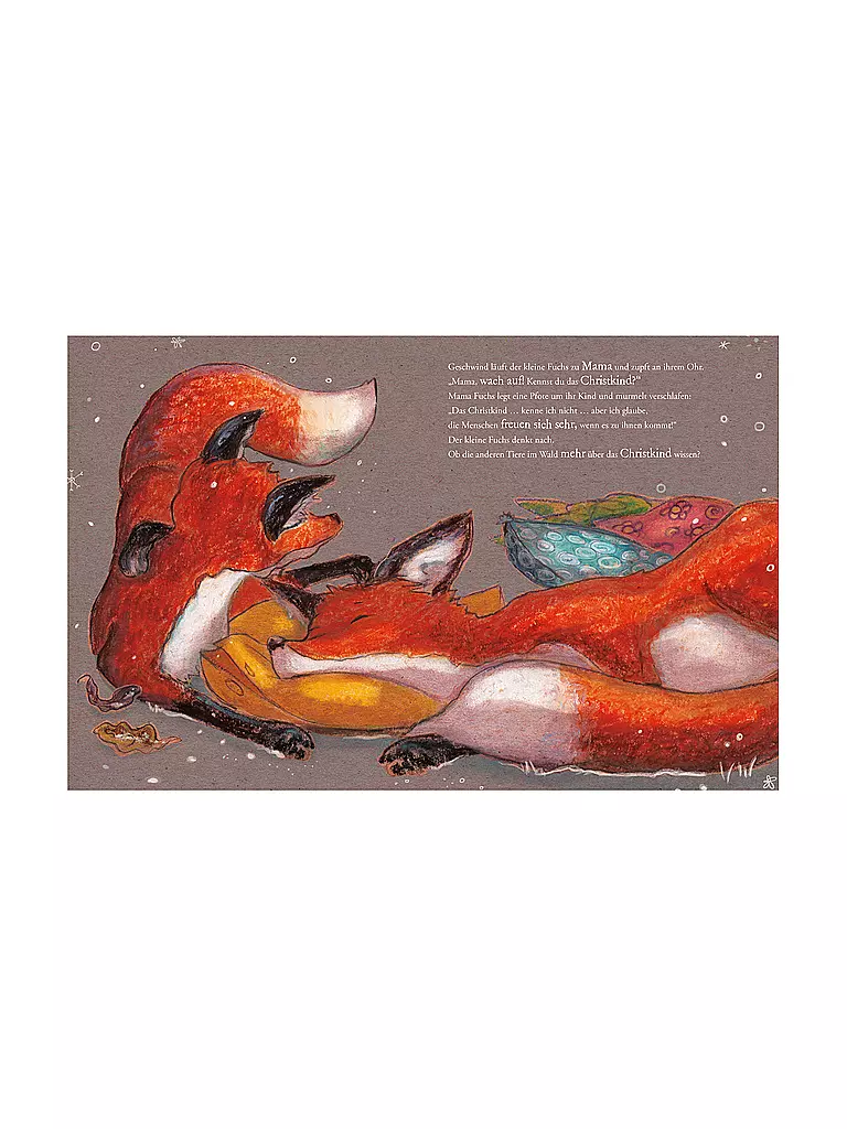 G & G VERLAG Buch - Wie der kleine Fuchs das Christkind sucht - Jubiläumsausgabe keine Farbe