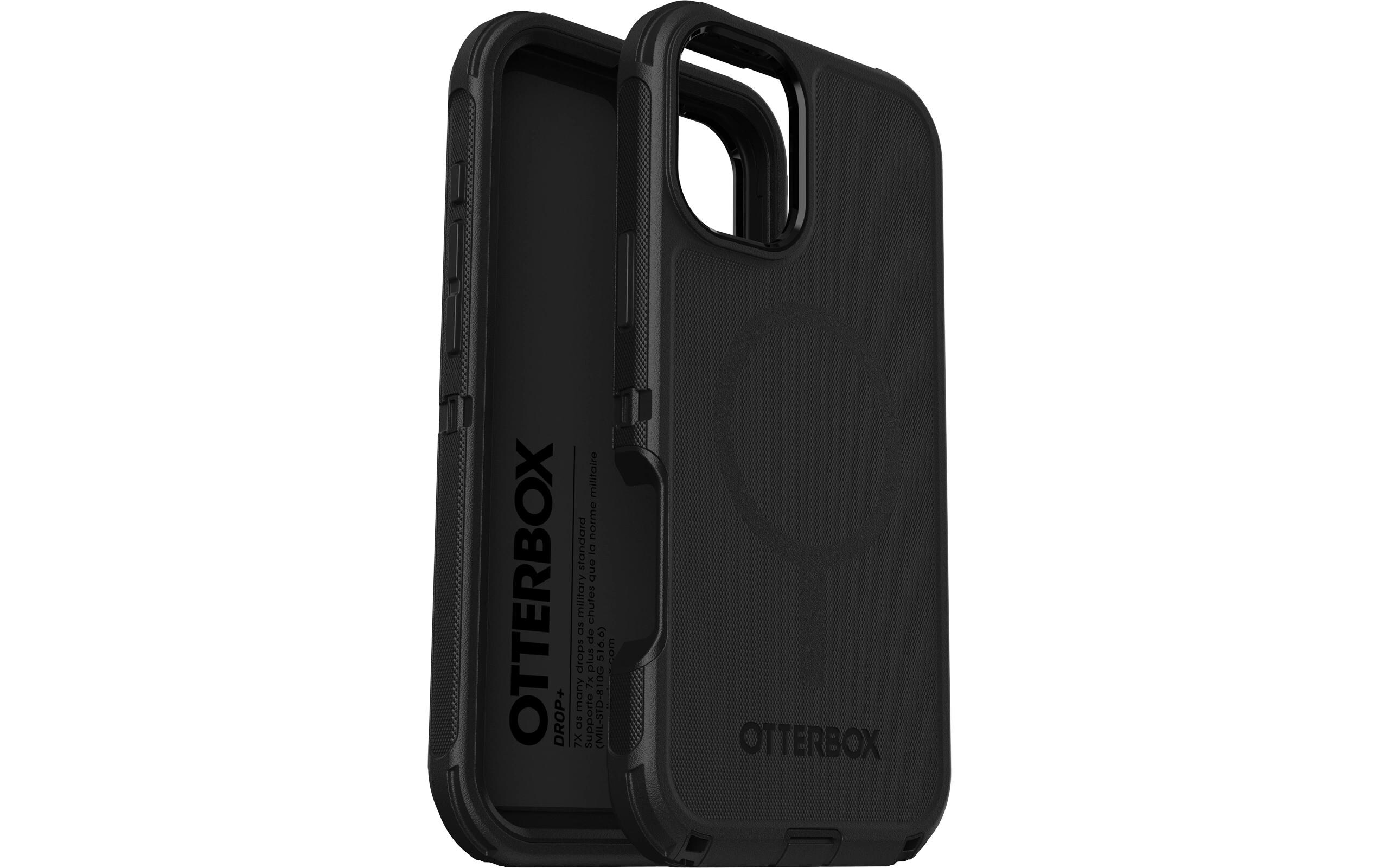 Back Cover Defender iPhone 16 Plus SchwarzSchutzhülle für das Apple iPhone 16 Plus