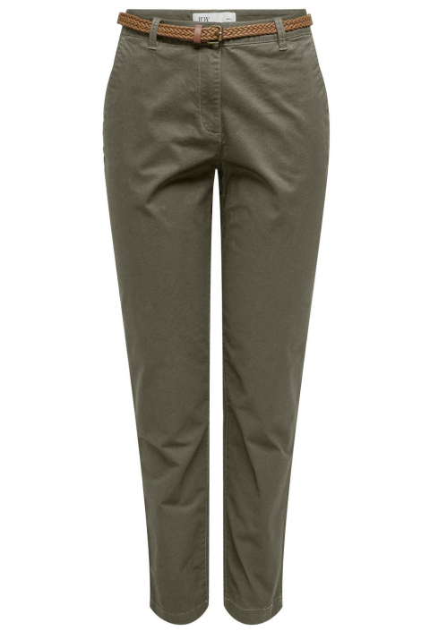 Jacqueline de Yong groene dames broek