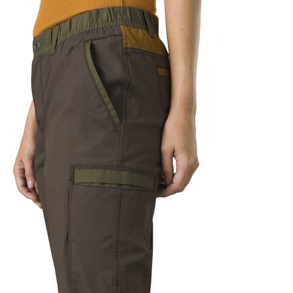 Pantalon randonnée PRANA DOUBLE PEAK PANT W BLACK OLIVE BLOCK