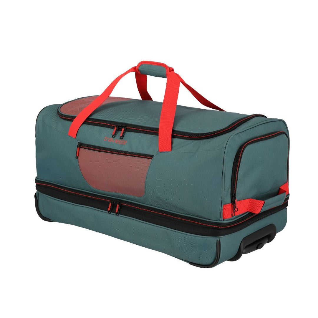 Basics Wheeled Duffle L Exp. green/orange Green Orange