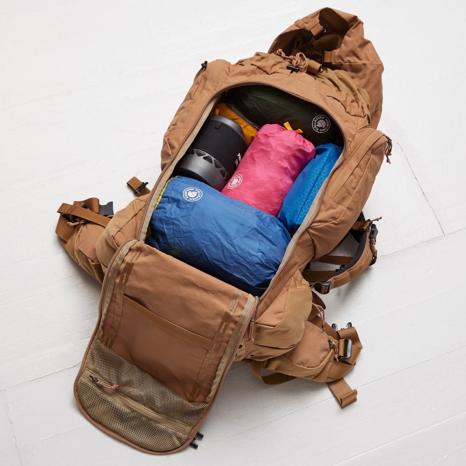 Fjallraven Kajka 55 M/L khaki dust