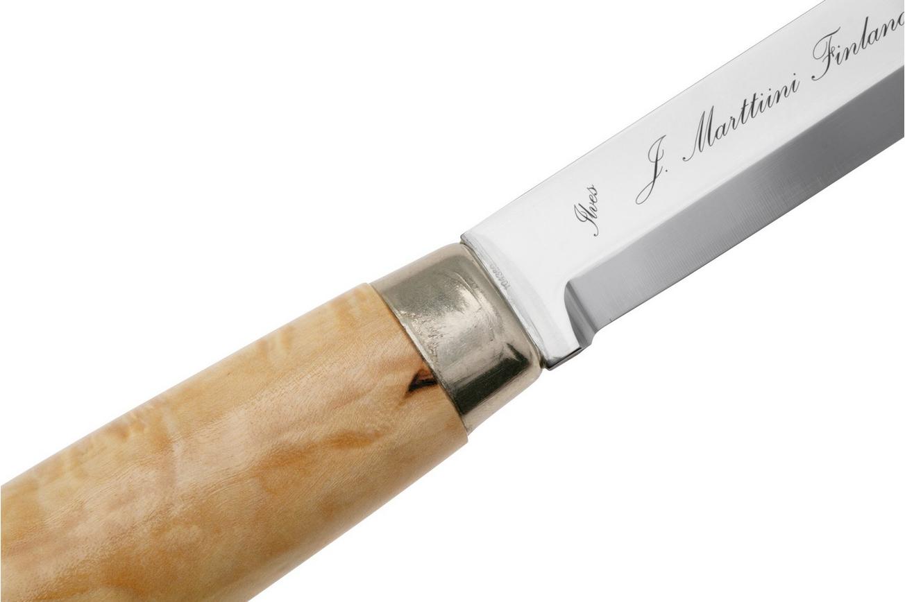 Marttiini Lynx 132, 132010, Stainless, Curly Birch, outdoormes