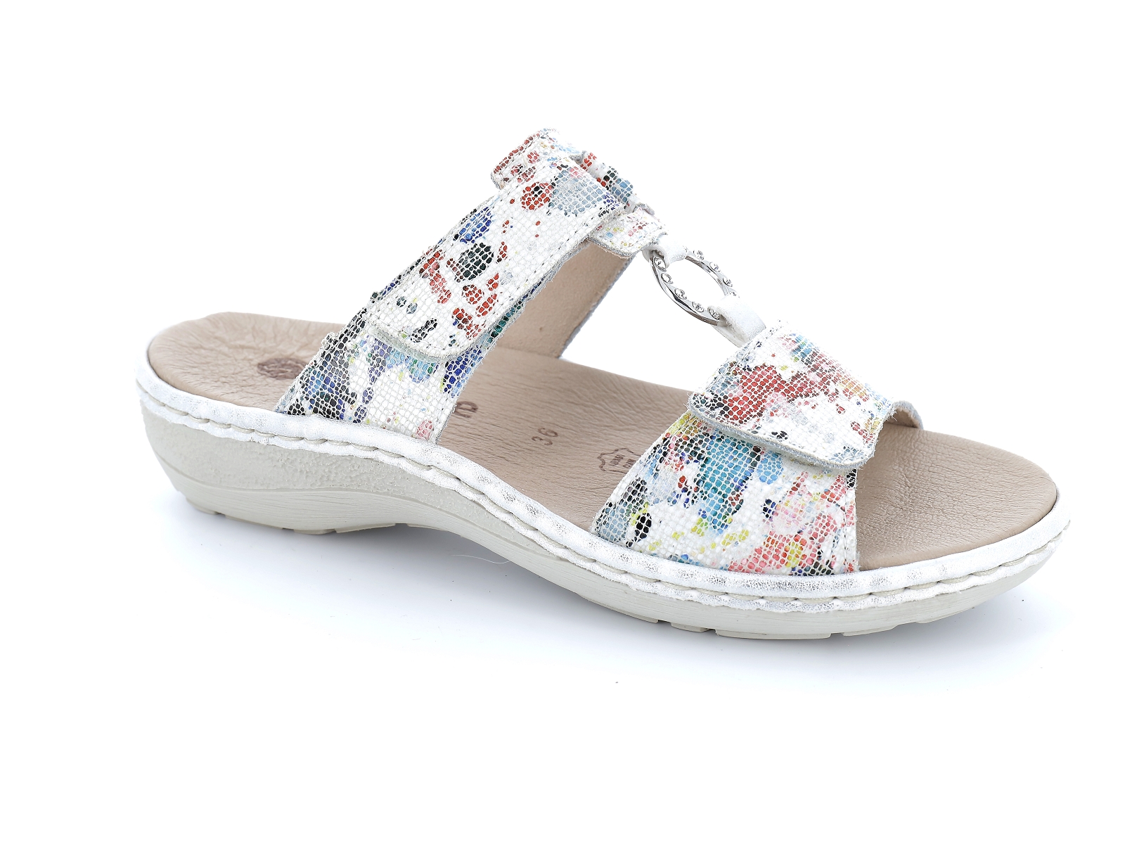 Remonte-D7644 Synthétique Blanc multi