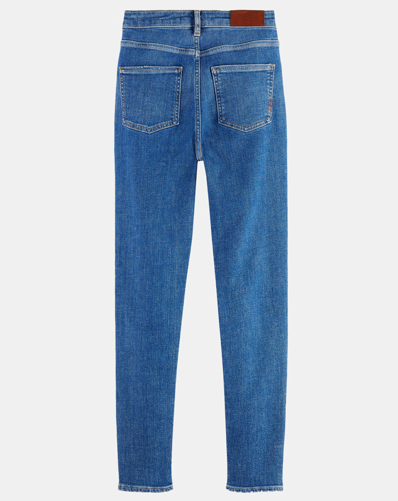 Scotch & Soda Jean taille haute Skinny bleu