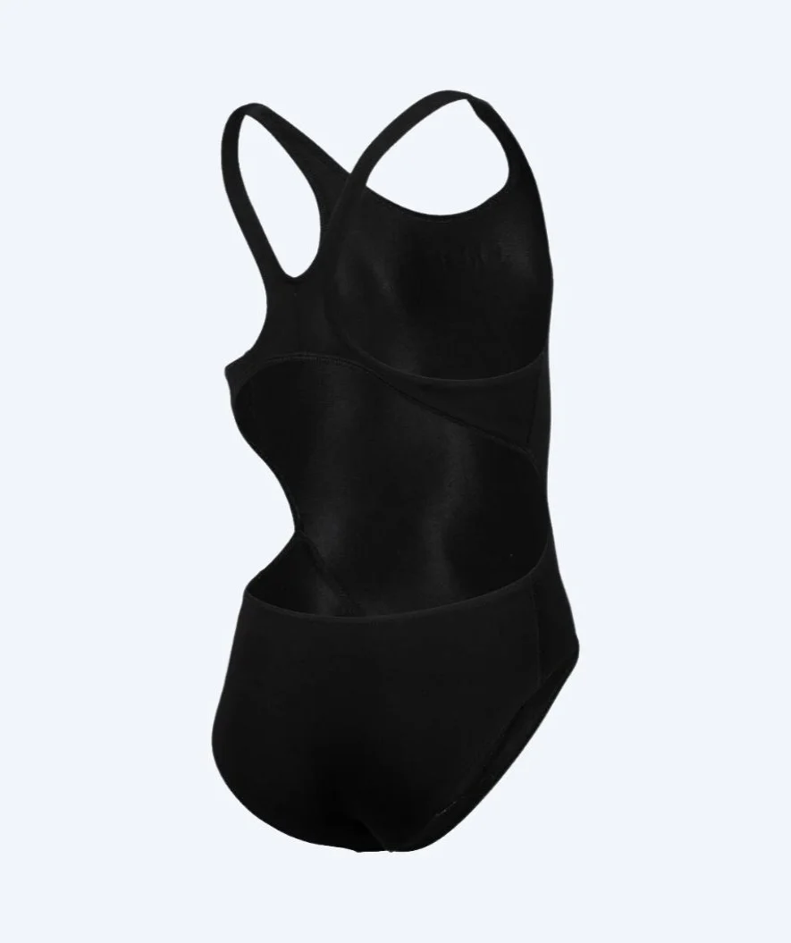 Arena badedragt til piger - Team Swim Tech Solid - Sort