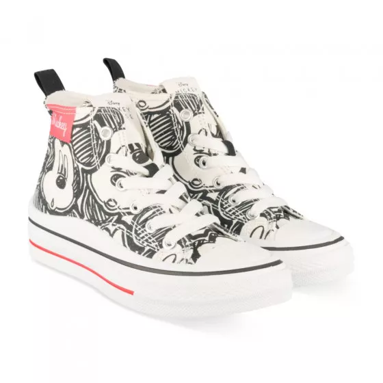 Baskets BLANC MICKEY