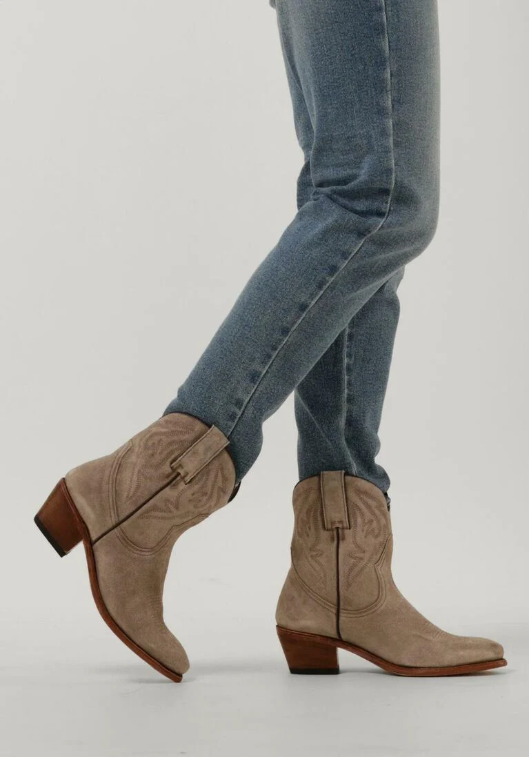 NOTRE-V taupe notre-v cowboylaarzen dacotal