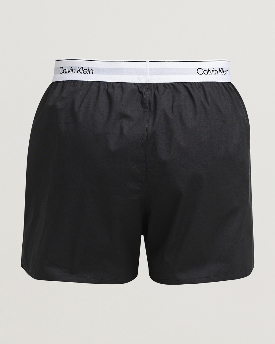 Calvin Klein 3-Pack Cotton Boxer Shorts Black
