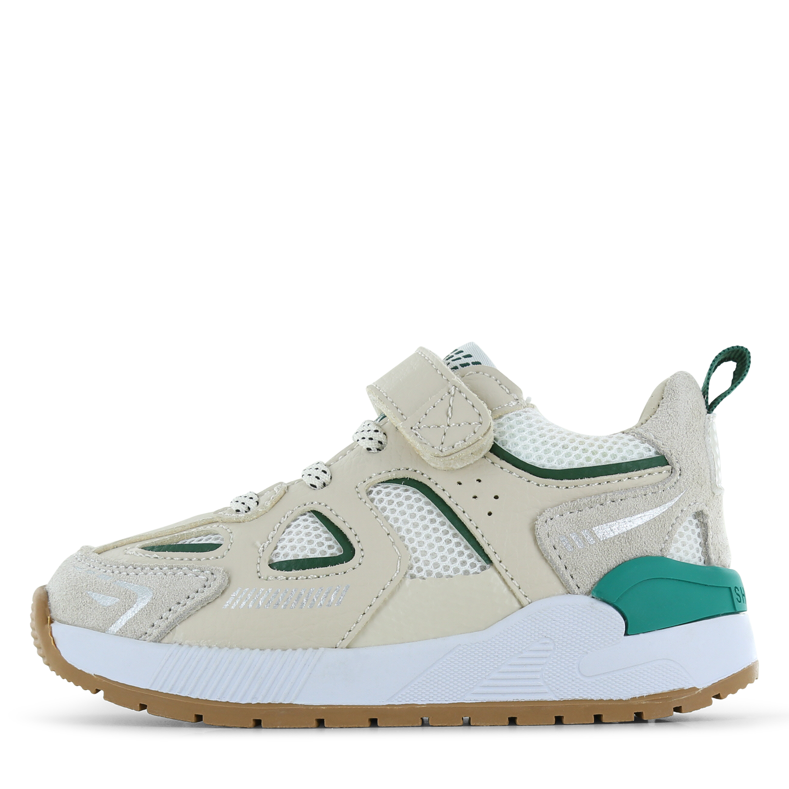 Shoesme beige sneaker Mesh, Microfiber leer, Suède | Jongens schoenen