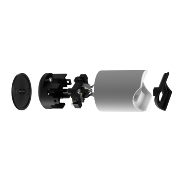 Wand- of plafondlamphouder met S14d-fitting - Waterdicht IP44