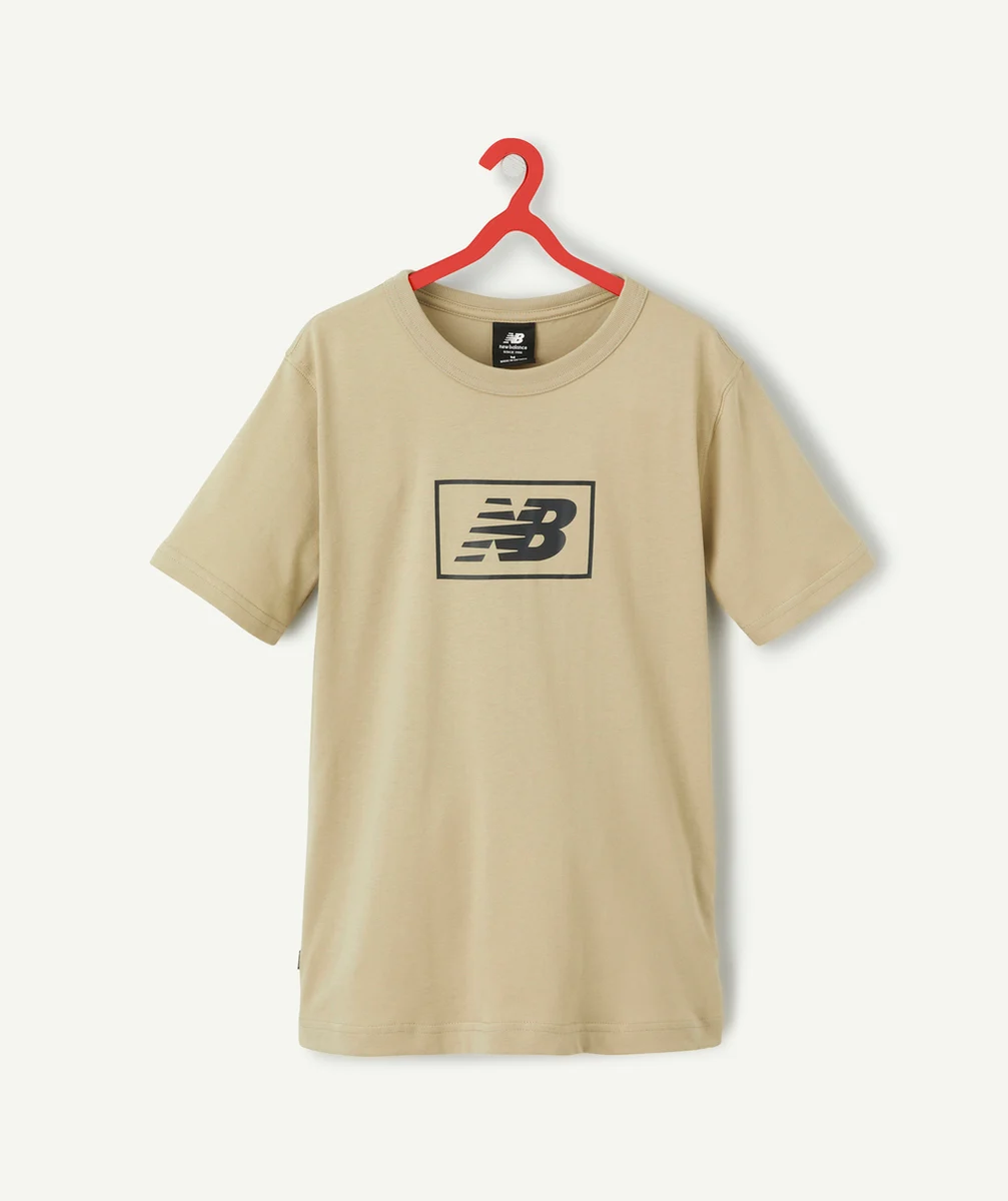 NEW BALANCETEE-SHIRT MANCHES COURTES KAKI ESSENTIALS ENFANTS