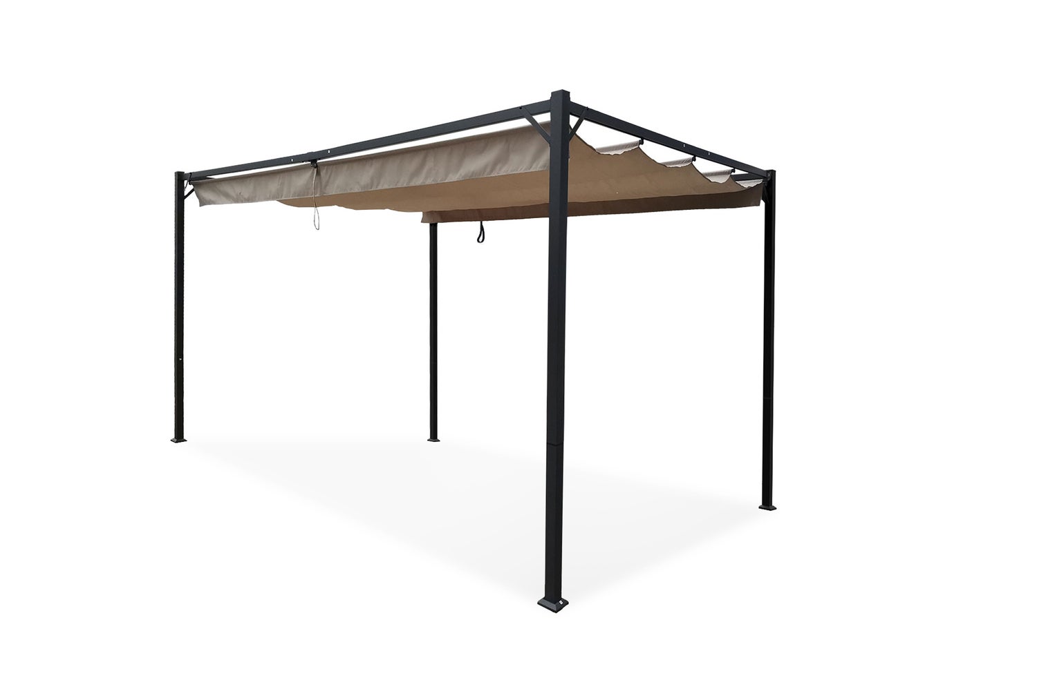 NOOSA 400S300 Beige vrijstaande pergola
