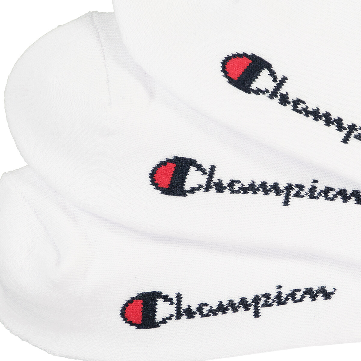 CHAMPION<br>Conjunto de 3 pares de meias, logotipo pequeno