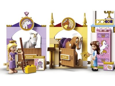 LEGO Belle en Rapunzel's koninklijke paardenstal (43195)