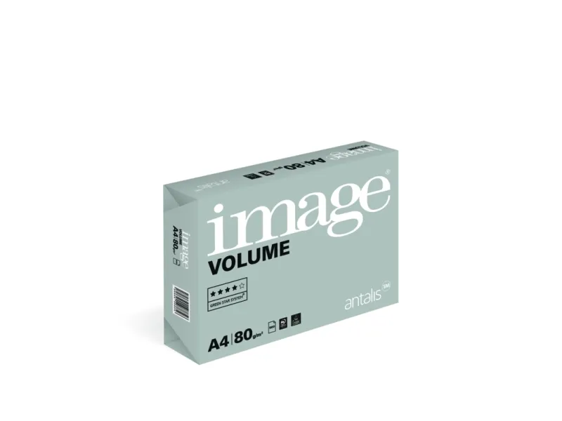 Kopipapir Image Volume A4 hvid 80g - (5 pakker x 500 ark)