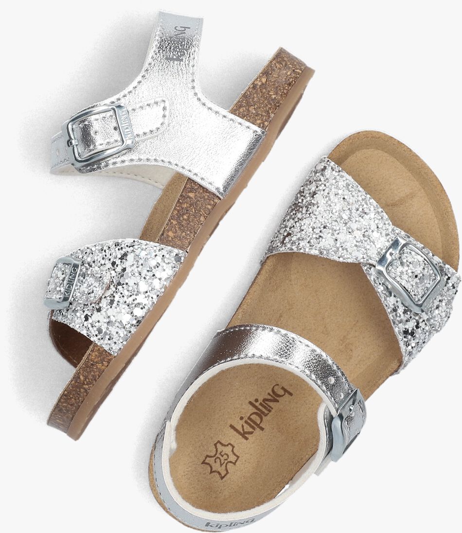 KIPLING zilveren kipling sandalen marjorie 1