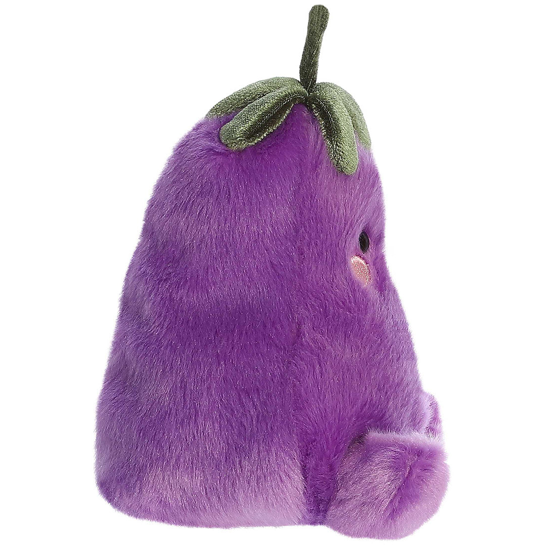 palm pals knuffelaubergine aubrey - 13 cm