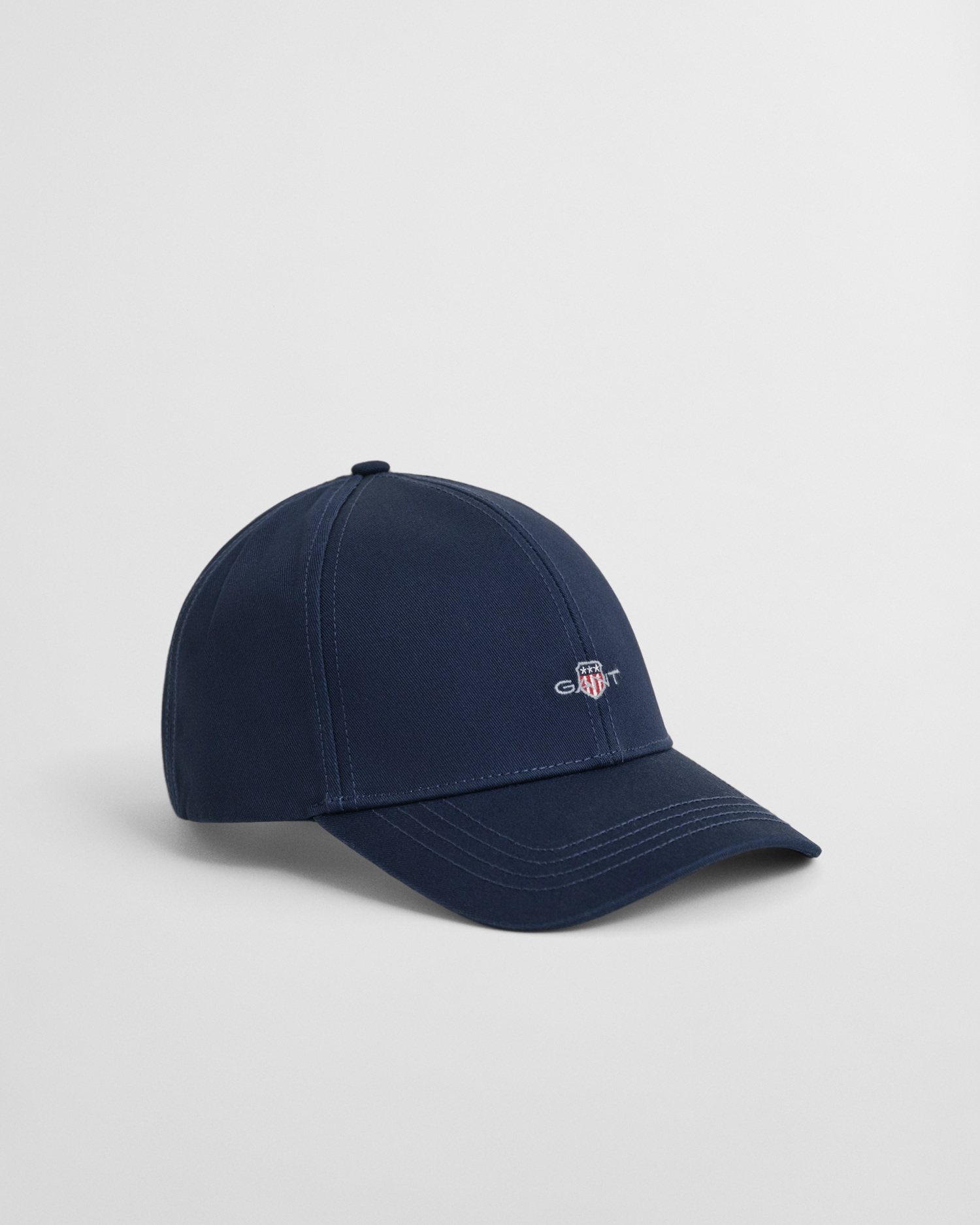 Gant Baseball Cap »HIGH SHIELD COTTON TWILL CAP« mit einer hohen Krone
